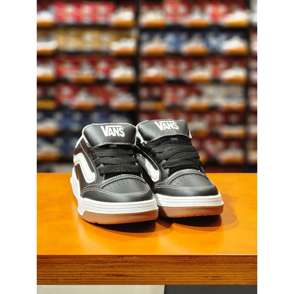 バンズユニセックスハイレーンブラックホワイトガムハイレーン (VN000D269X1) スニーカー