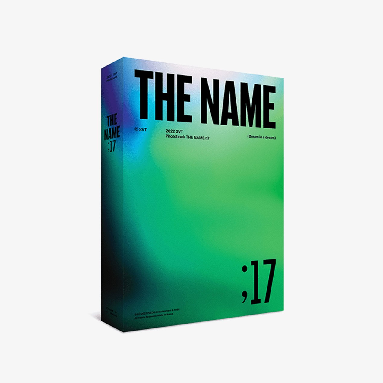 セブンティーン2022 セブンティーPHOTOBOOK THE NAME 17 セブンティーン2022 フォトブック_未開封新品