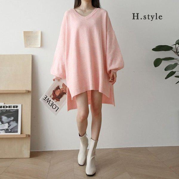 HスタイルOPブイミニOPS/春の新商品/OPS/ワンピース/シフォン/ホームウェア/カジュアル/ラウンジ/ルーズフィット/季節の変わり目