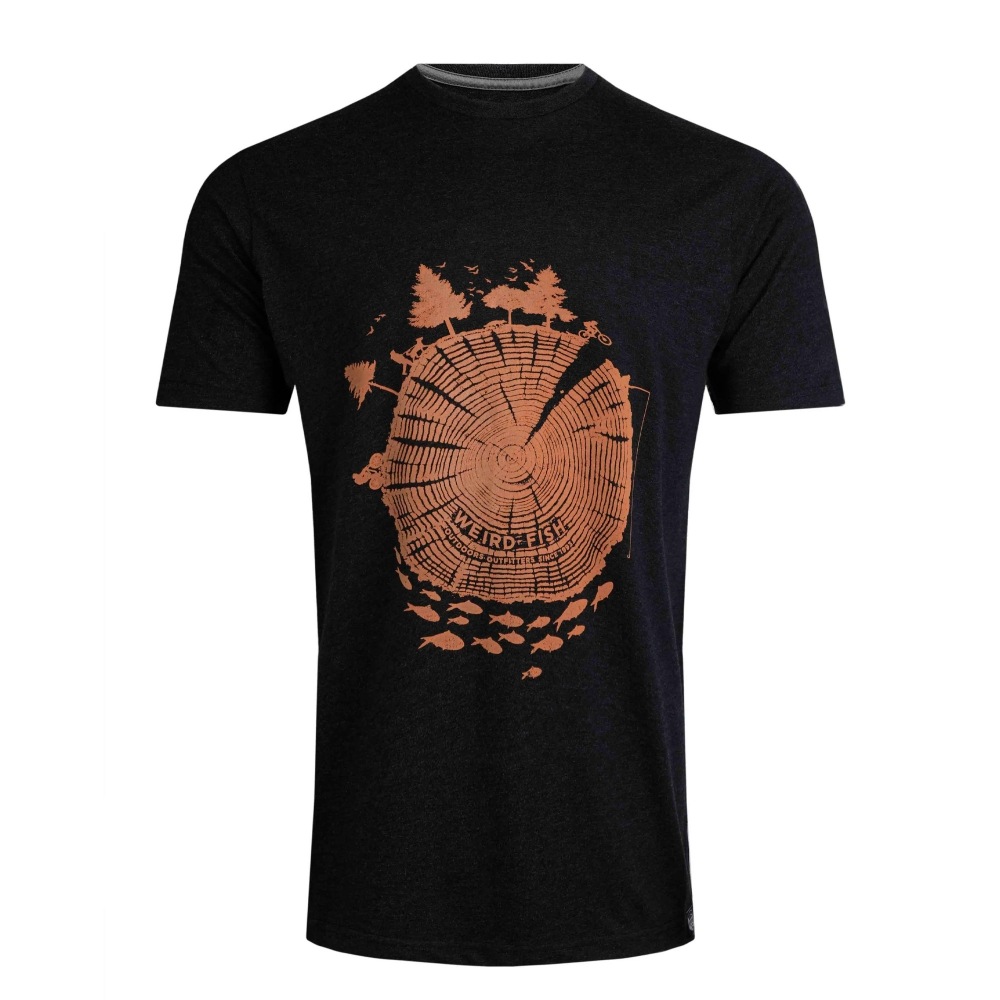 (英国より直送) Weird Fish メンズウッズマンスクリーンプリントエコフレンドリー Tシャツ