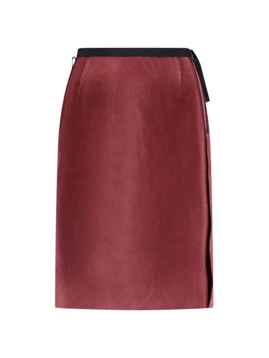 MAISON MARGIELA Women Mid Skirts S51ME0052 M35389 248 Red