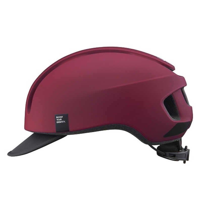 オージーケーカブト　自転車用 ヘルメット CANVAS-URBAN キャンバスアーバン(M/L:57～59cm/マットワインレッド) CANVAS-URBAN　CANVAS_URBAN