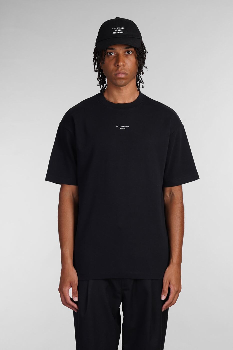 PERM-TS202-CO002BL ブラック 秋冬2024 Tシャツ メンズ ia