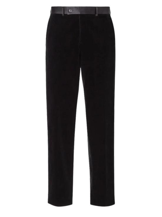 FENDI Men Straight Pants FB1089 AVY1F0QA1 Black