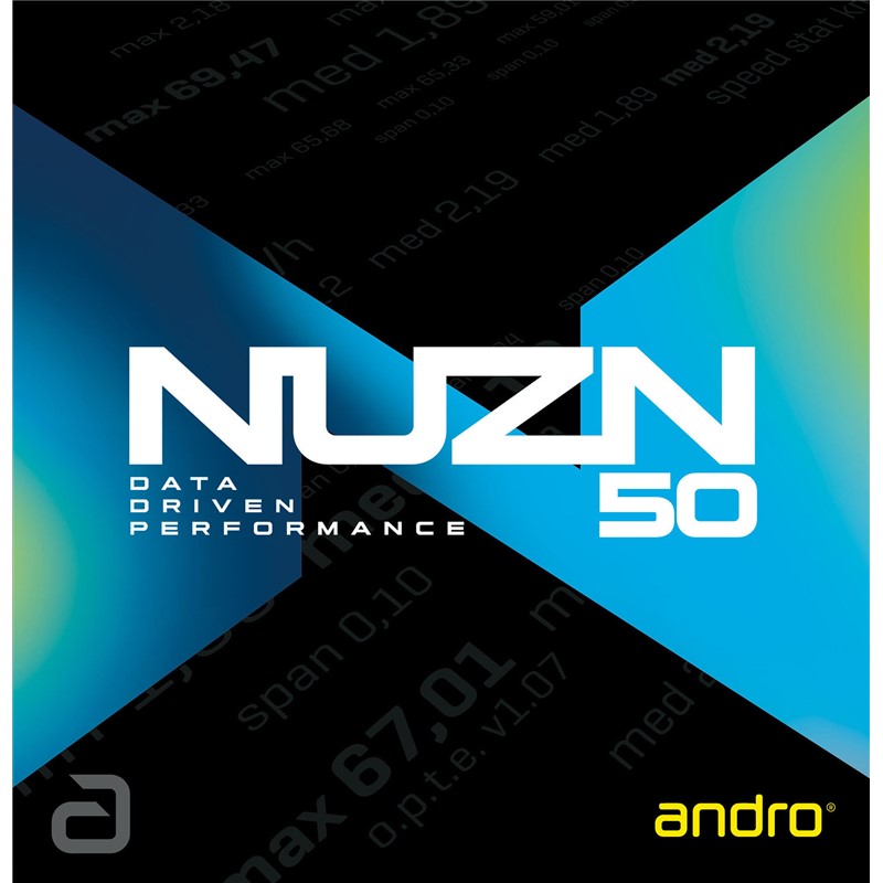 andro(アンドロ) NUZN 50 卓球ラバー (110021101-bk)