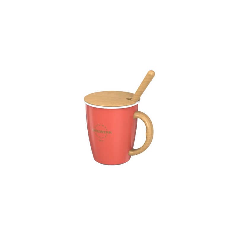 ゼグウィ　ホーローダブルウォールコーヒーマグセット 300ml コーラル　TGDSET9011028