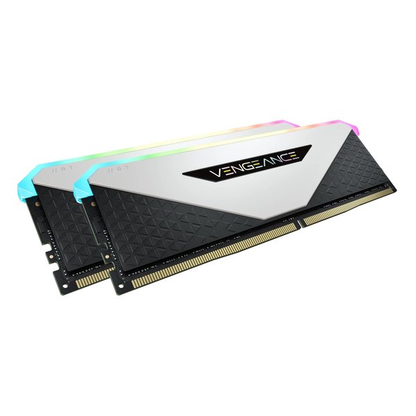 VENGEANCE RGB RT 32GB 2x16GB DDR4 DRAM 3200MHz C16 ホワイト CMN32GX4M2Z3200C16W