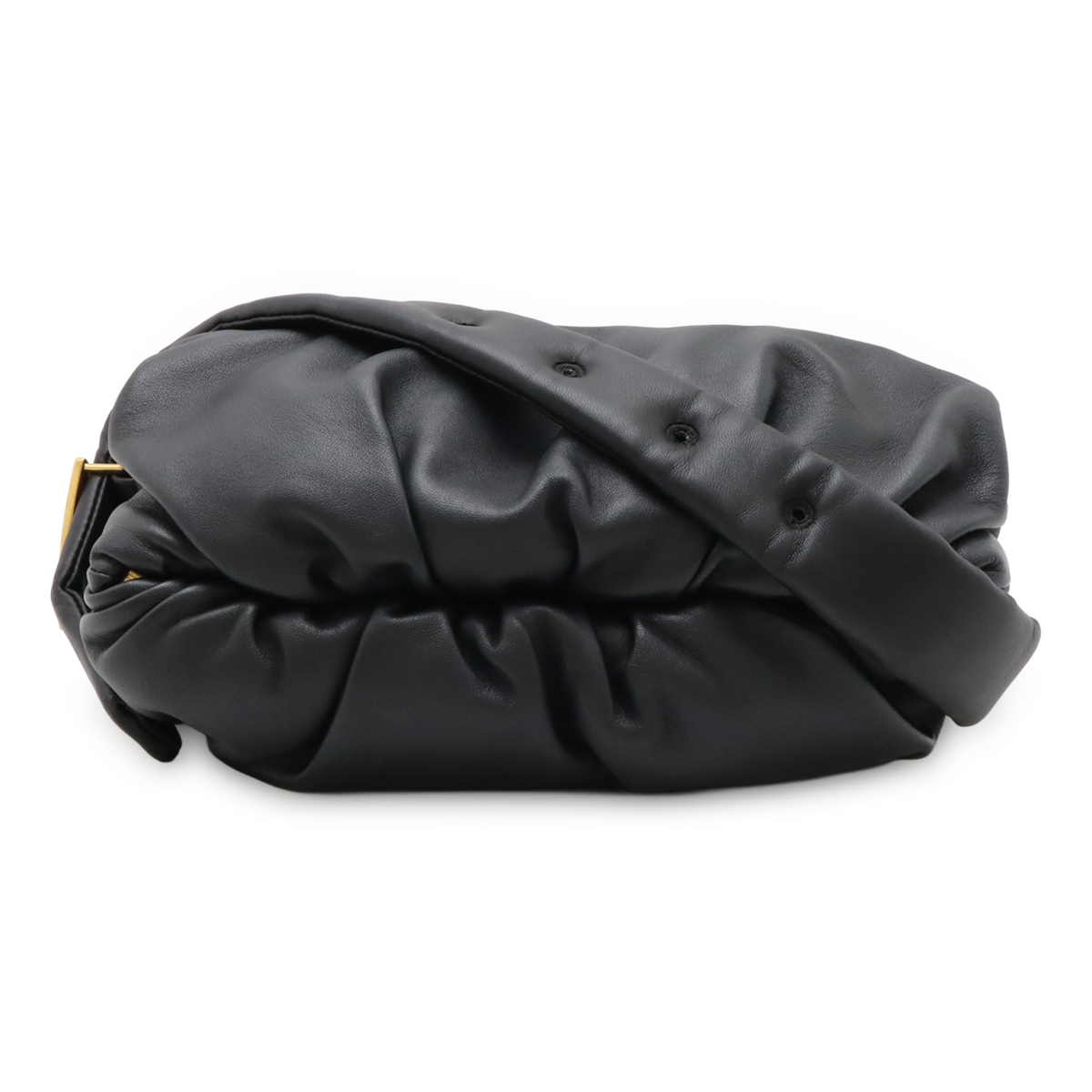 ボッテガベネタ ザ ボディポーチ ボディバッグ ベルトバッグ ショルダーバッグ レザー ブラック 黒 62095