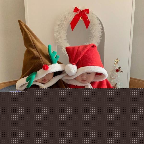 【激安販売】サンタ服 マント ベビー服 クリスマス 子供服 ポンチョ トナカイ 赤ちゃん 幼児 可愛い 帽子付き フード付きケープ ジュニア コスチューム 女子 キッズ 新服