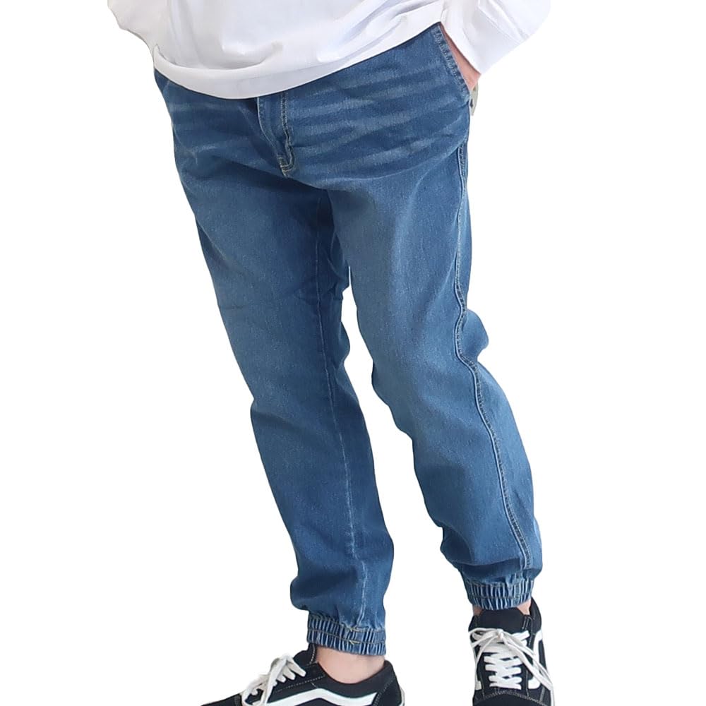 [LOGOS park] メンズ 大きいサイズ パンツ ブランド ストレッチ イージーパンツ ジョガーパンツ チノパン ロゴスパーク 2L 3L 4L 5L 10001146