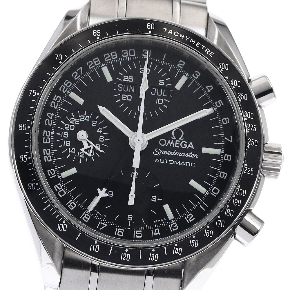 オメガ OMEGA 3520.50 スピードマスター マーク40 コスモス クロノグラフ 自動巻き メンズ 保証書付き_878130【中古】