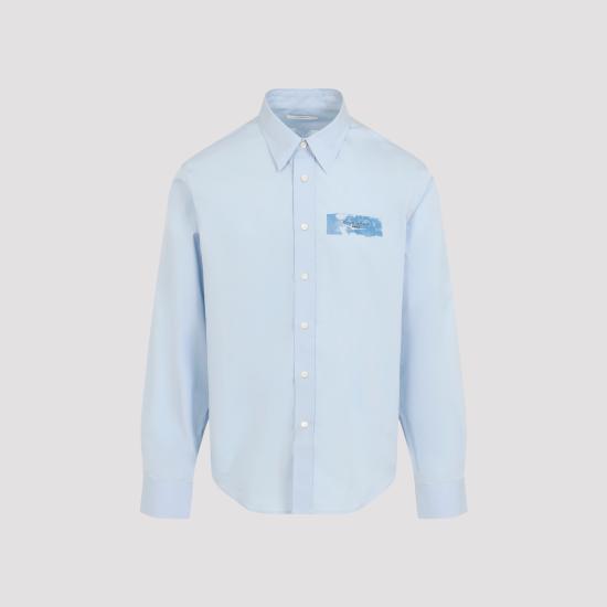 GIVENCHY Men Long Tops BM617V1YMY 452 LIGHT BLUE