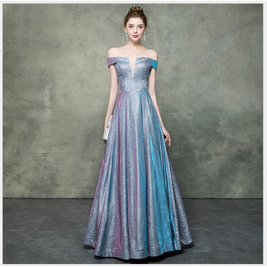 オフショルダー パーティードレス ウエディングドレス 結婚式 ナイトドレス お呼ばれ 二次会 披露宴