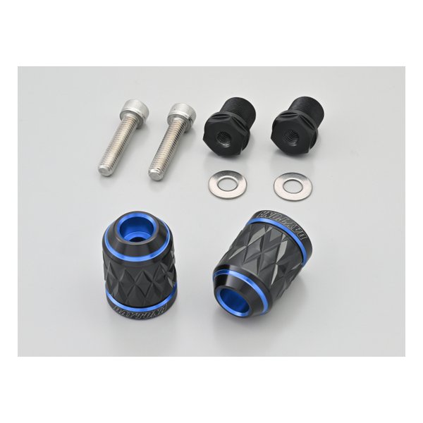 バーエンド カワサキ M17 用 KIRIKO ブルー 42609