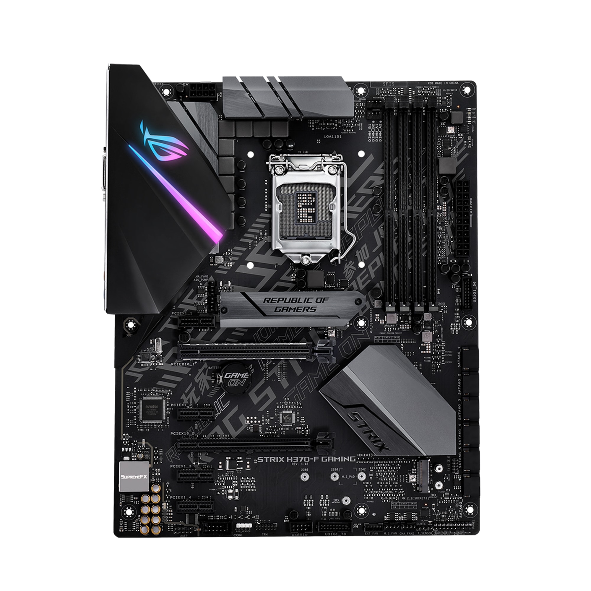 ASUS ROG STRIX H370-F GAMING Socket LGA1151 DDR4 D