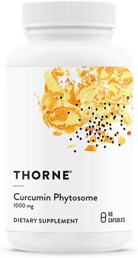 Thorne Research - Meriva 500-SF (Soy Free) - Curcumin Phytosome Supplement - 60 Capsules