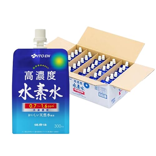 【伊藤園 健康体 公式通販】高濃度 水素水 パウチ 300ml×30本 阿蘇の天然水使用 おいしい水 天然水 ミネラルウォーター