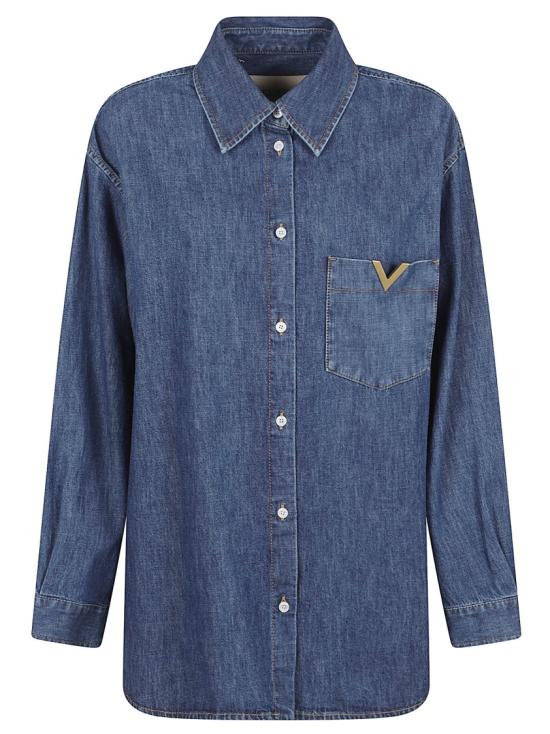 VALENTINO GARAVANI Women Denims 8B3DB03K9YA 558 Blue