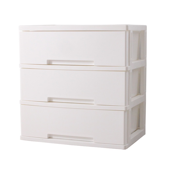 グリーンパル ニューライフワイドチェスト 3段 ホワイト I-4976131812200