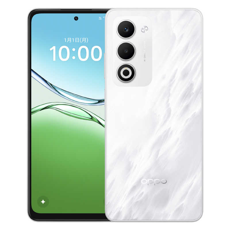 OPPO　SIMフリースマートフォン OPPO A5 5G MediaTek Dimensity 6300 6.7インチ 4GB/128GB ホワイト　CPH2735WH