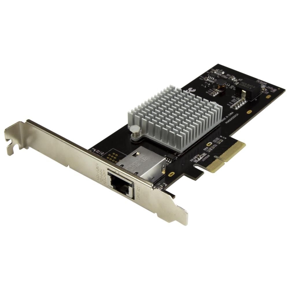 StarTech.com [ST10000SPEXI] 1ポート10GBase-T増設PCI ExpressイーサネットLANカード Intel X550-AT搭載 NBASE-T対応 5スピード対応