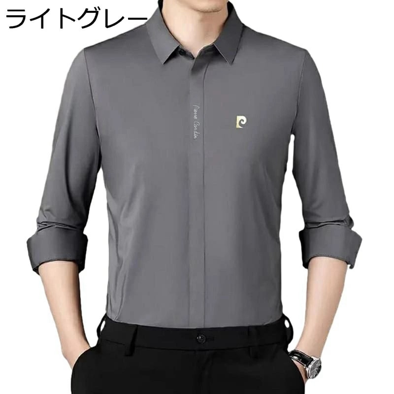 冬用シャツ メンズ 裏起毛シャツ 薄ボア 秋冬 厚手 暖かい 保温 防寒 ビジネス カジュアル おしゃれ 男性用 開襟 スリム 軽量 通勤 作業服 大きいサイズ 長袖シャツ