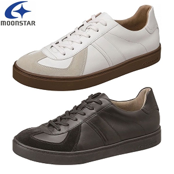 ムーンスター moonstar ジェントリー gently シューズ スニーカー 靴 本革 ワイド設計 4E 抗菌防臭 男性用 GE106 メンズ・紳士