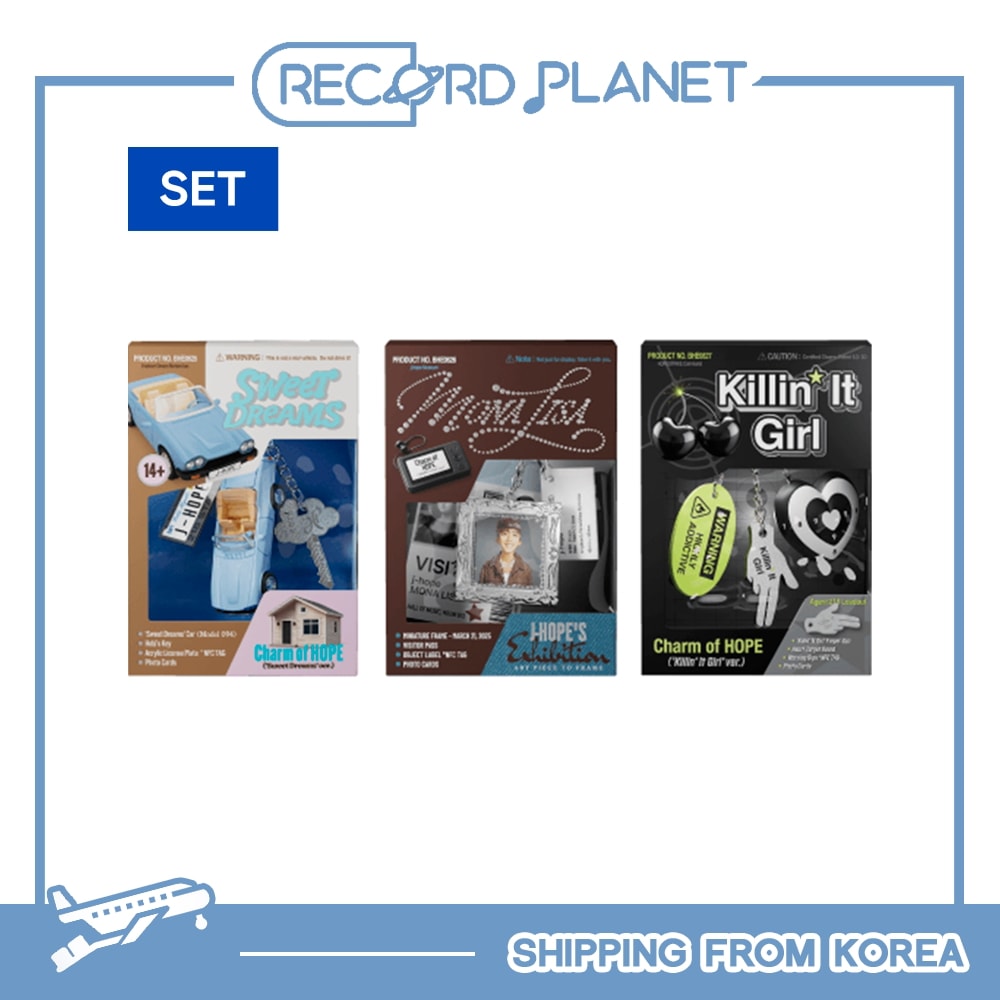 3種セット J-HOPE - Charm of HOPE (Sweet Dreams / MONA LISA / Killin’ It Girl ver.) 9,317円