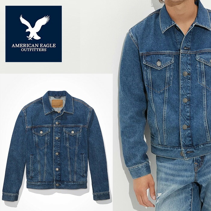 アメリカンイーグル AE メンズ ジージャン　デニムジャケット American Eagle ae400