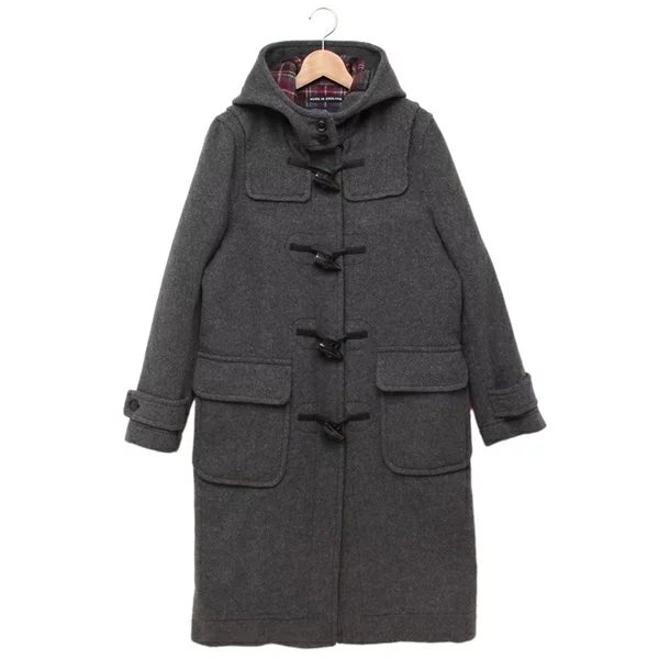 コート ダッフルコート メルトン グレー レディース LONDON TRADITION M11 LT65