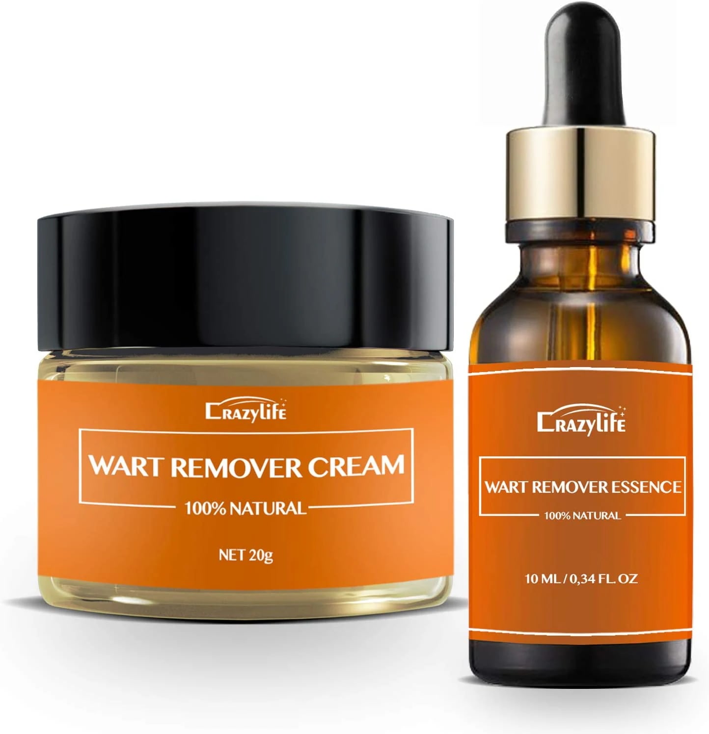 [アメリカ無料直送][検証された効果] [満足度上位製品] イボ取りセット(20g+10ml) あら