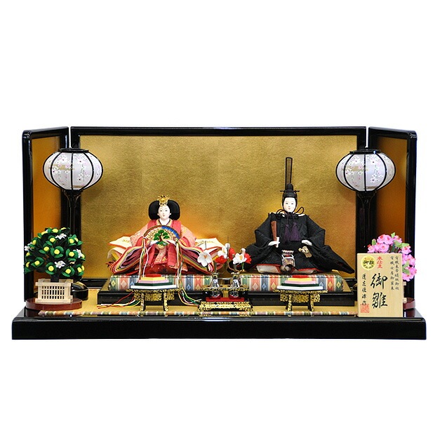 雛人形 ひな人形 お雛様 おひなさま かわいい 手作り 2025年 新作 秀光 限定品 送料無料 コンパクトミニ 初節句 ひな祭り 親王 二人 ２人 平飾り 蓬左佳峰 男雛 女雛 買得 お得 人気 ラ