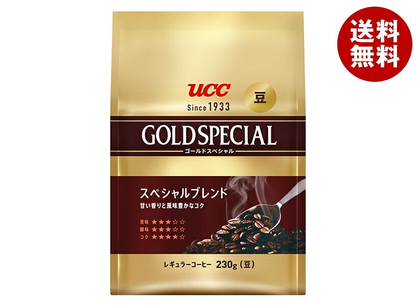 UCC ゴールドスペシャル 炒り豆 スペシャルブレンド 230g＊6袋入＊(2ケース)