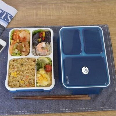 薄型弁当箱 フードマン 600ml オシャレ 洗いやすい 食...のサムネイル