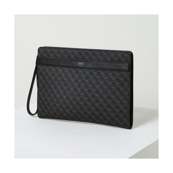 DBBA3F034BK [LOUIS GRID] ブラック DD パターン クラッチバッグ