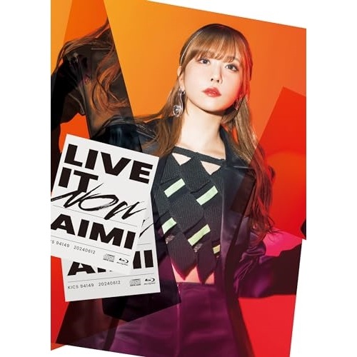 愛美 ／ LIVE IT NOW(初回限定盤)(Blu-ray Disc付) (CD) KICS-94149