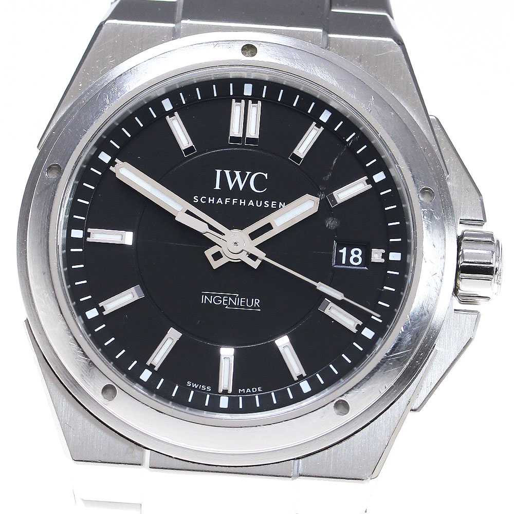 IWC IWC SCHAFFHAUSEN IW323902 インヂュニア デイト 自動巻き メンズ _841753【中古】