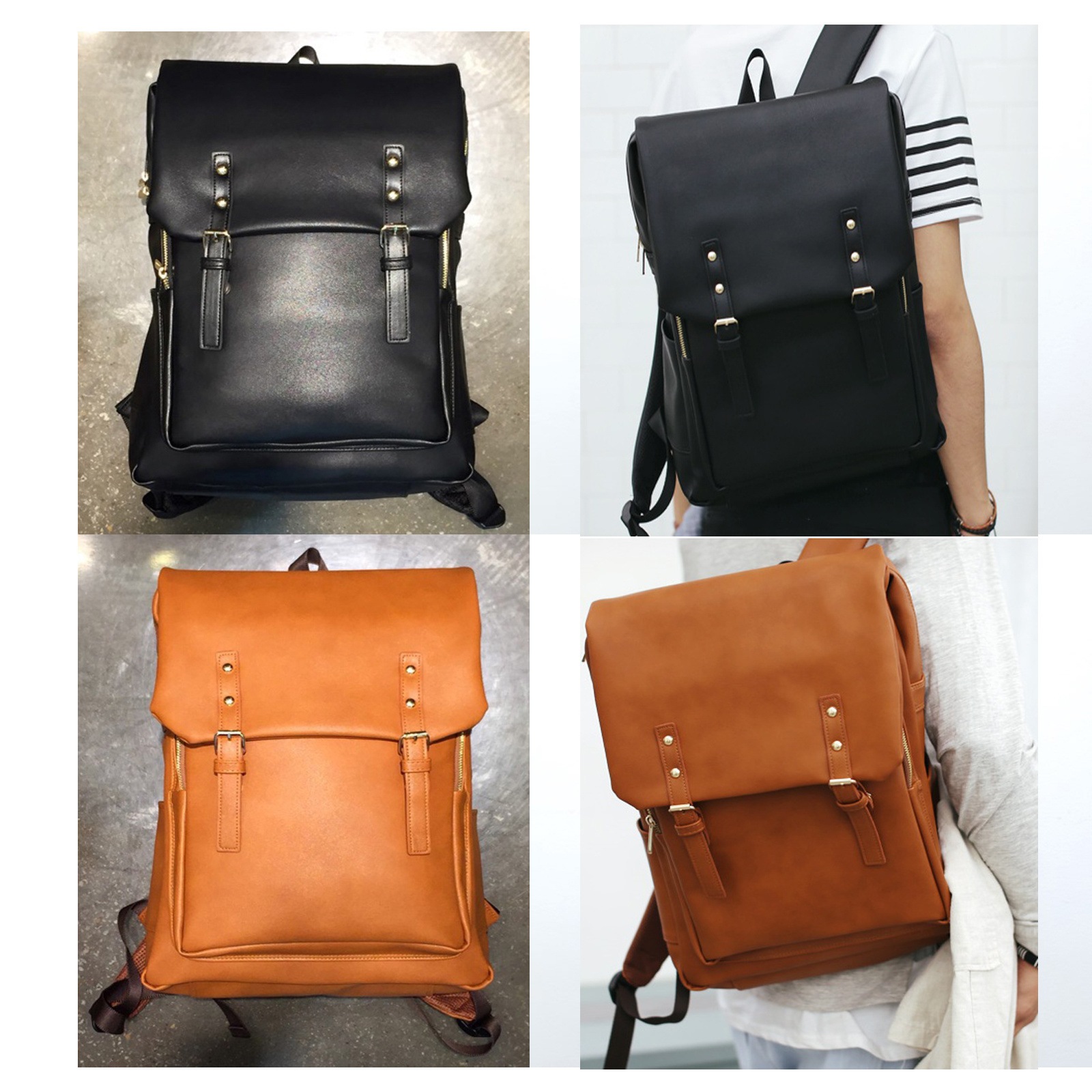[Made In KOREA]あなたされるように美しいFashionistar！韓国の新しいホットファッションスタイリッシュなメンズレディースマカオのバックパック2色スクールトラベルバッグCrossbagハンドバッグクラッチバックパック