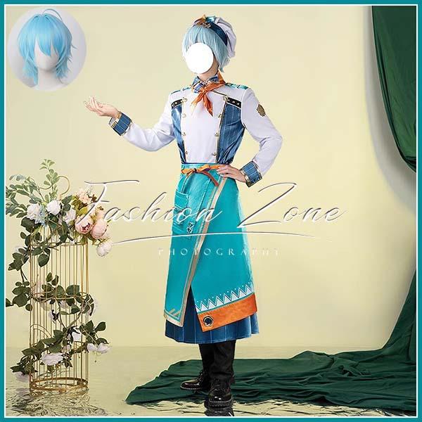 にじさんじ 風 Speciale Nagisa Trout 渚トラウト コスプレ衣装 ウィッグ cosplay ハロウィン 演出服 変装