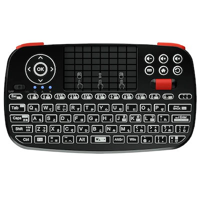 他サイト： AREA　キーボード タッチパッド搭載 (Android/Windows) ［ワイヤレス /Bluetooth・USB-A＋USB-C］ ブラック　SD-KB24GBT(C)の商品画像