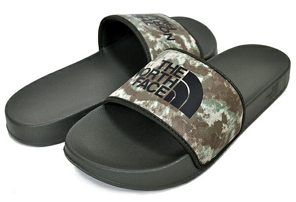 ベースキャンプ スライド 3 nf02354-mk サンダル ミリタリーオリーブ カモフラ
