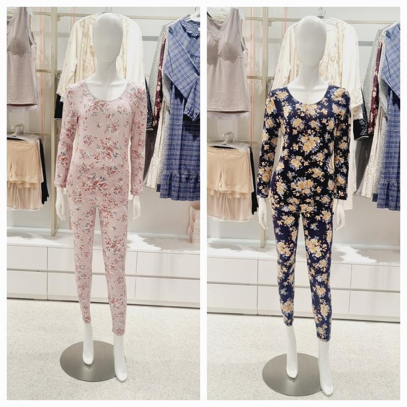 AK水原店 モーダル 上下 女性 インナー セット LG9277S