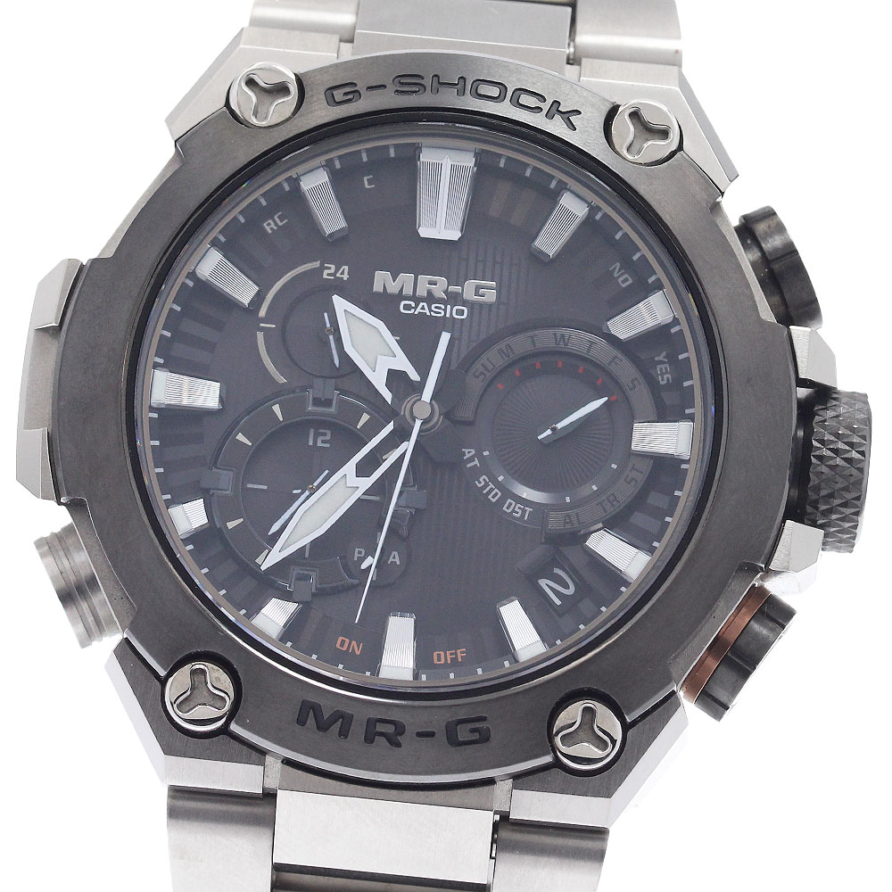カシオ CASIO MRG-B2000D-1AJR G-SHOCK MR-G Bluetooth ソーラー電波 メンズ 美品 箱・保証書付き_956710【中古】