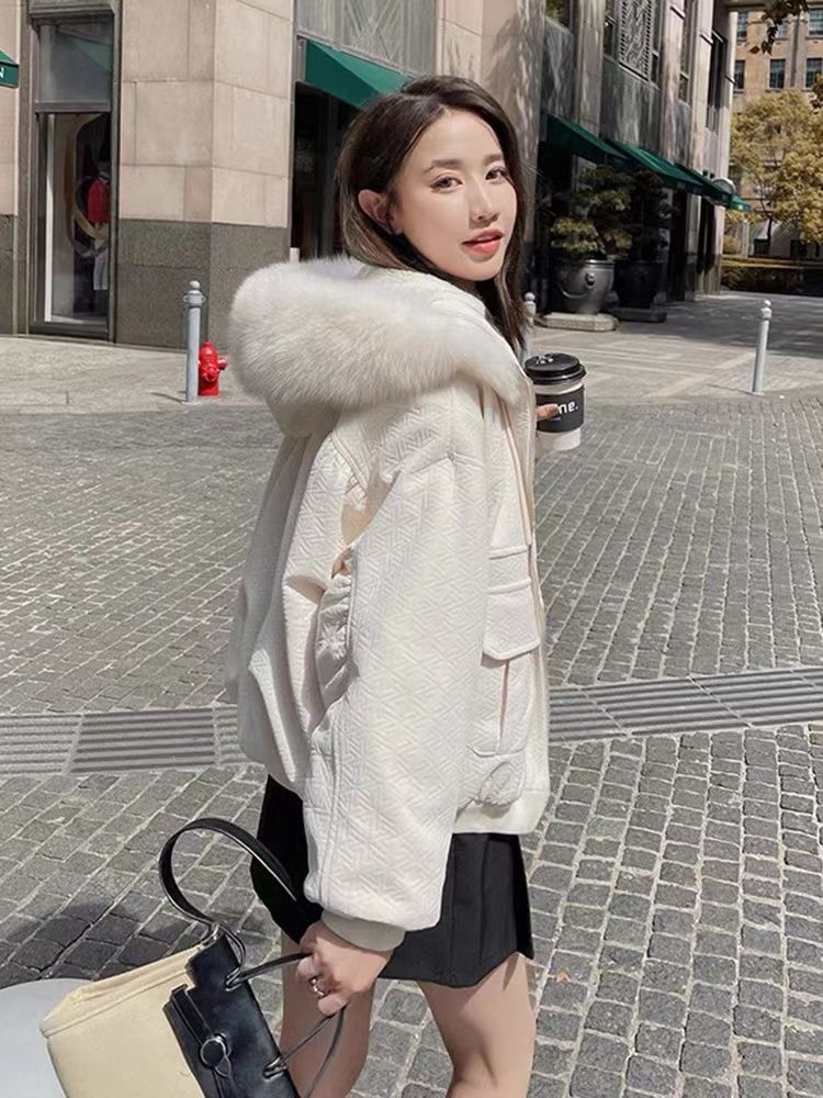 厚手 裏起毛 ジャケット トップス レディースファッション ショート丈 パーカー 冬新しい 綿入れ 中綿コート カジュアル フード付きアウター