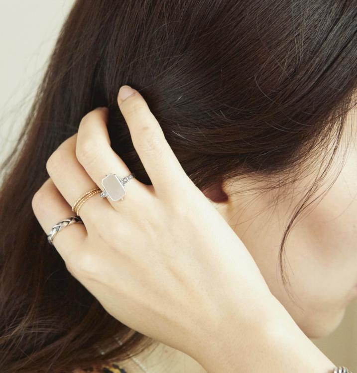 【メーカー直送】 RING R492S 指輪 韓国正規品 リング 指輪