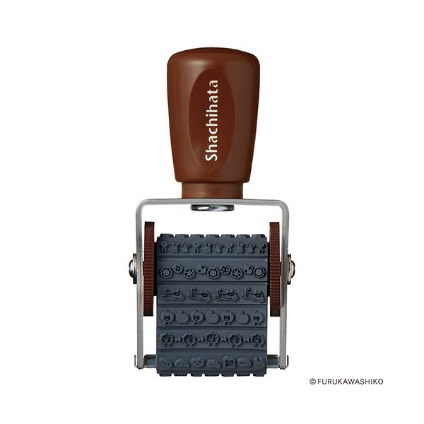 （まとめ） シヤチハタ回転デコレーションスタンプ わたしびより Aタイプ NRD-13A8 1個 (×3セット)