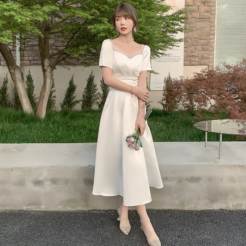 ウェディングドレス 白 結婚式 花嫁 サイズオーダーメイド可能 成人式 お呼ばれ ウェディング 演奏会 二次会 パーティードレス 前撮り ワンピース ロングドレス 61