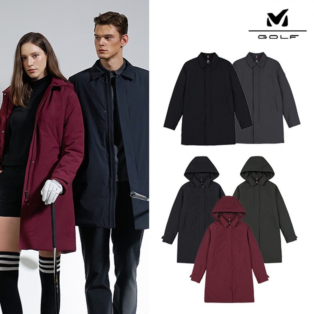 (ミーレゴルフ) ウェアラブルパッド入りマックコート男性用と女性用の5色から1つお選びください