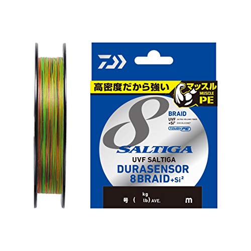 ダイワ(DAIWA) PEライン UVFソルティガデュラセンサーX8 Si2 3号 300m マルチカラー