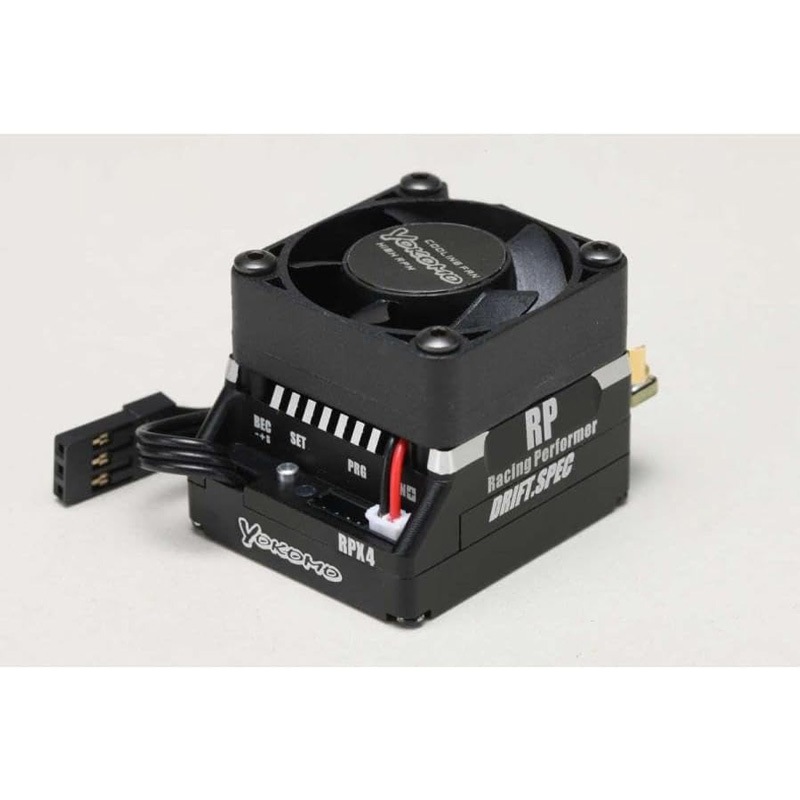 YOKOMO ヨコモ RPX4 コンペティション ESC ドリフトスペック ブラック BL-RPX4DB 高性能ブラシレスESC